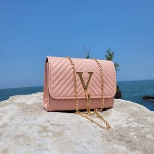 Pink tassel bag